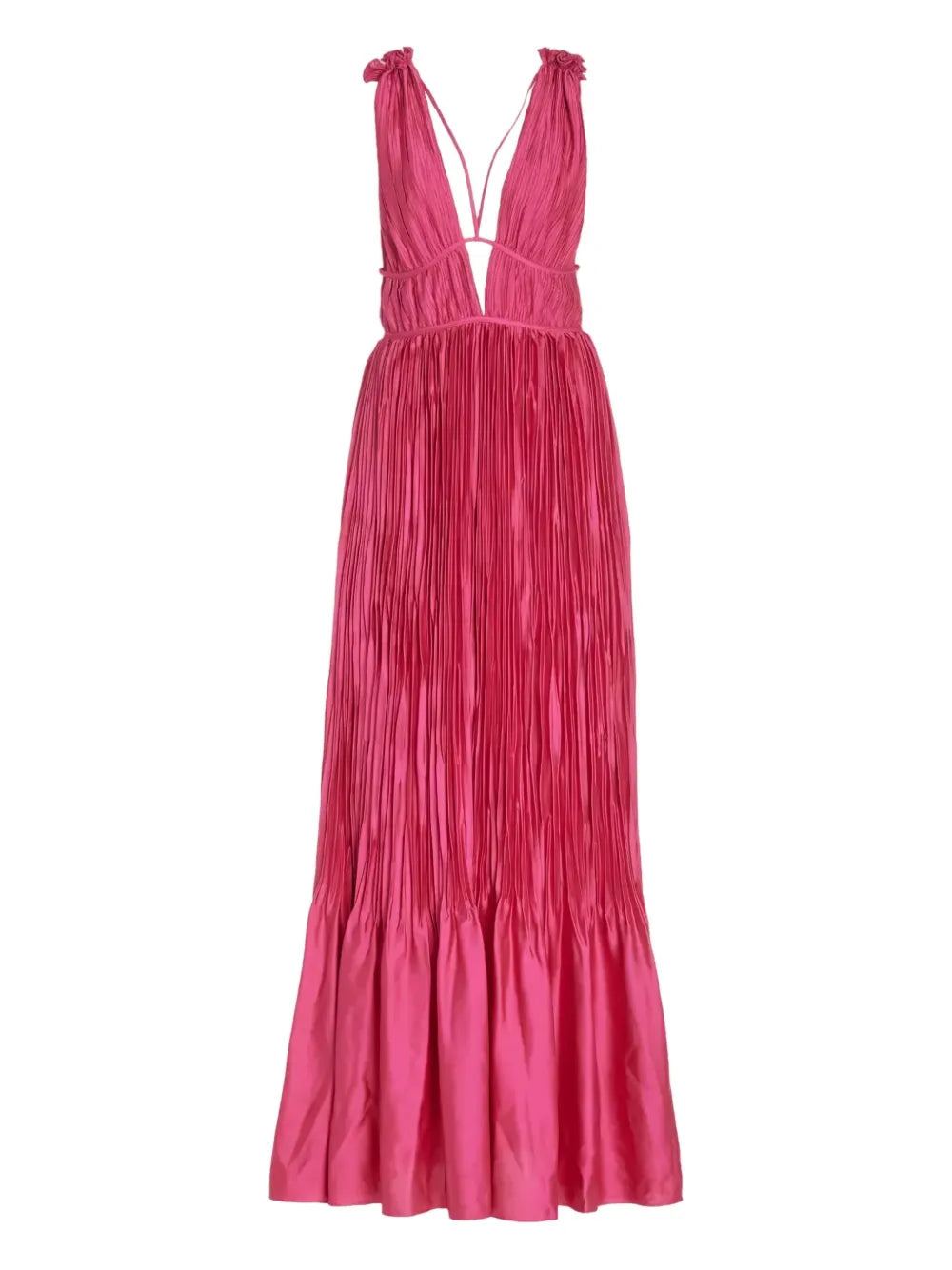 Simkhai Ostara Pleated Maxi Dress