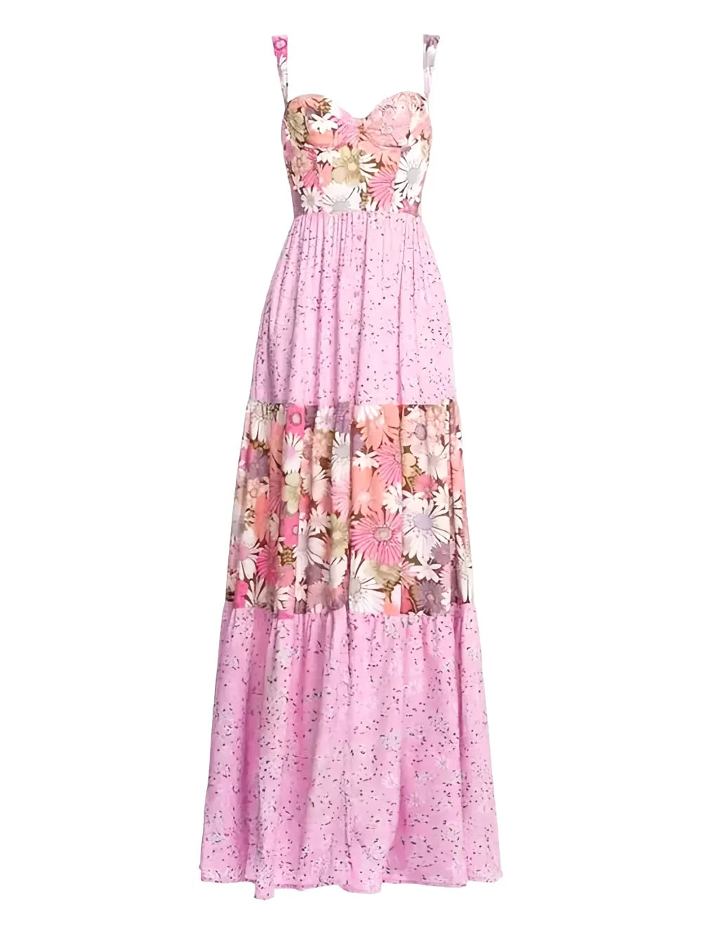 Agua By Agua Bendita Alanifloral Maxi Dress