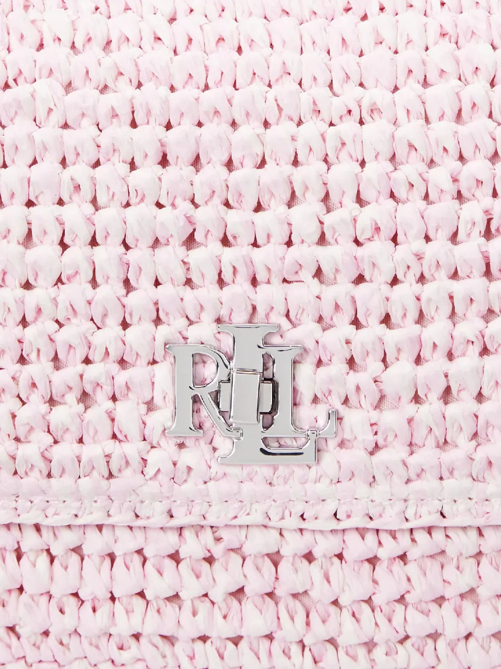 Lauren Ralph Lauren Sophee Straw Chain Strap Shoulder Bag