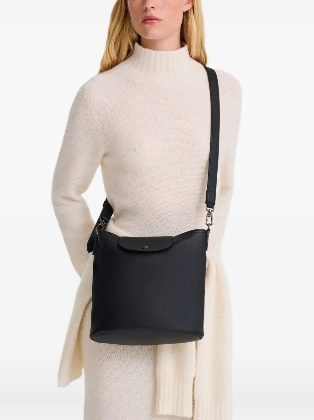 Longchamp Medium Le Pliage Xtra Leather Shoulder Bag