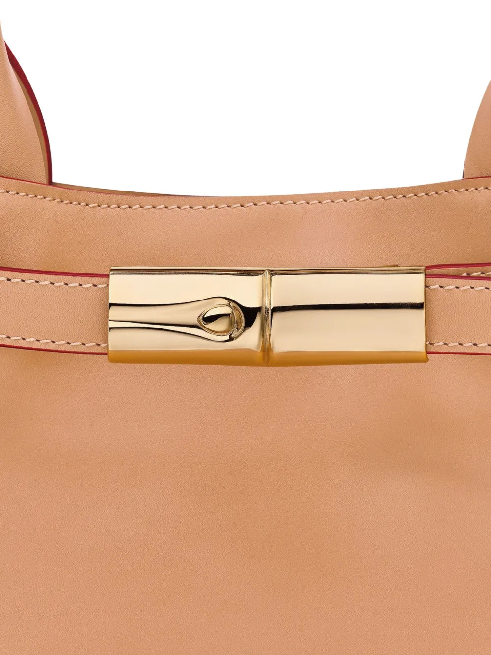 Longchamp Le Roseau L Leather Tote Bag
