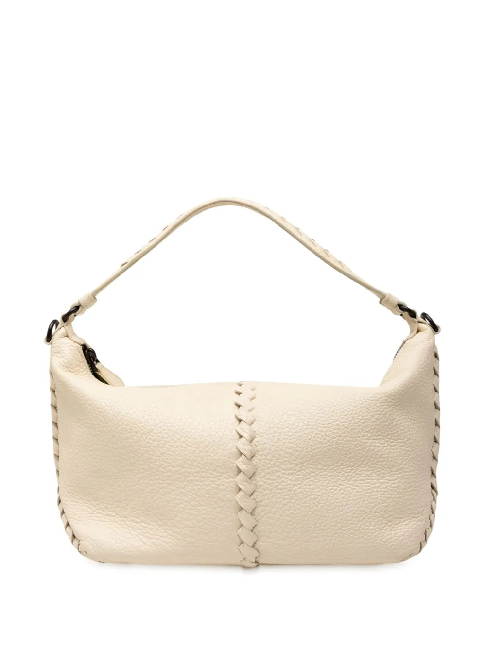 Bottega Veneta Pre Owned 2012 2025 Intrecciato Trimmed Cervo Hobo Bag
