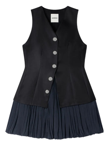 Sandro Layered Sleeveless Dress