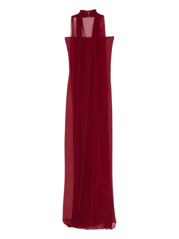 Atu Body Couture Halterneck Side Split Gown