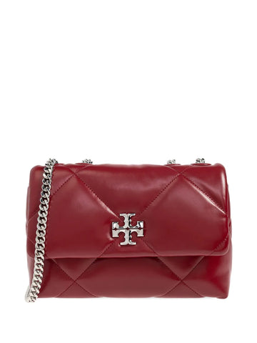 Tory Burch Quilted Design Logo Detail Chain Shouder Bag
