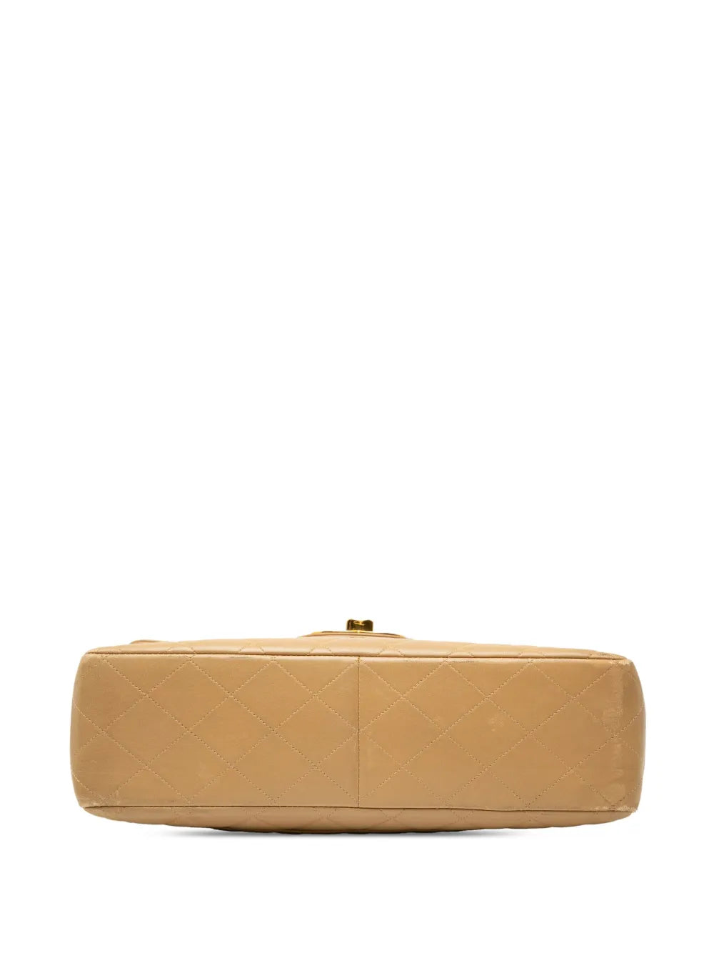 Chanel Pre Owned 1994 1996 Jumbo Xl Classic Lambskin Single Flap Shoulder Bag
