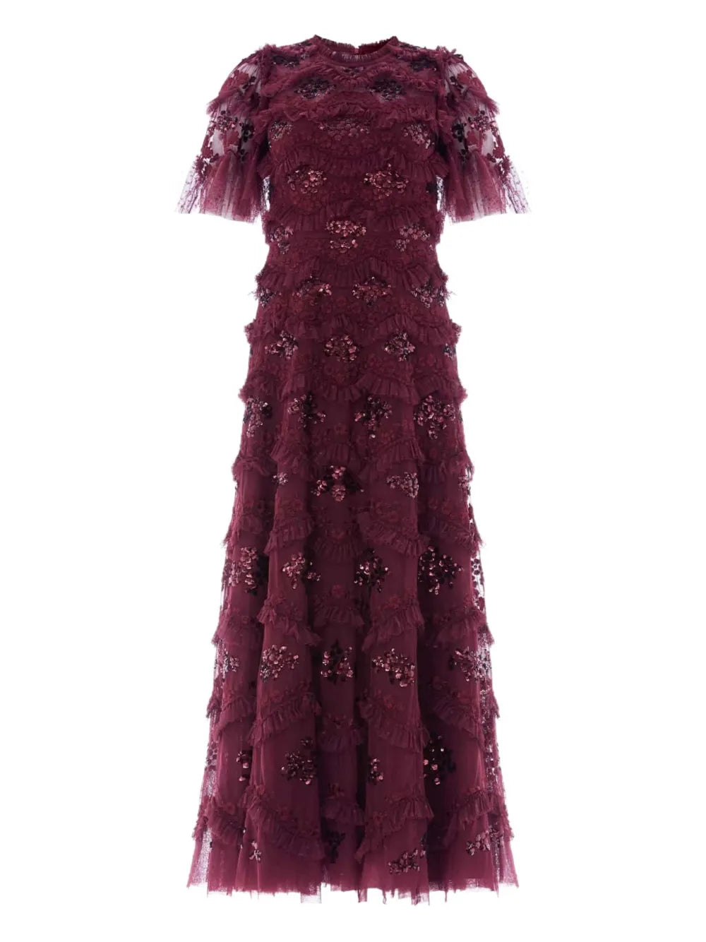 Needle Thread Daisy Ruffled Midi Dress