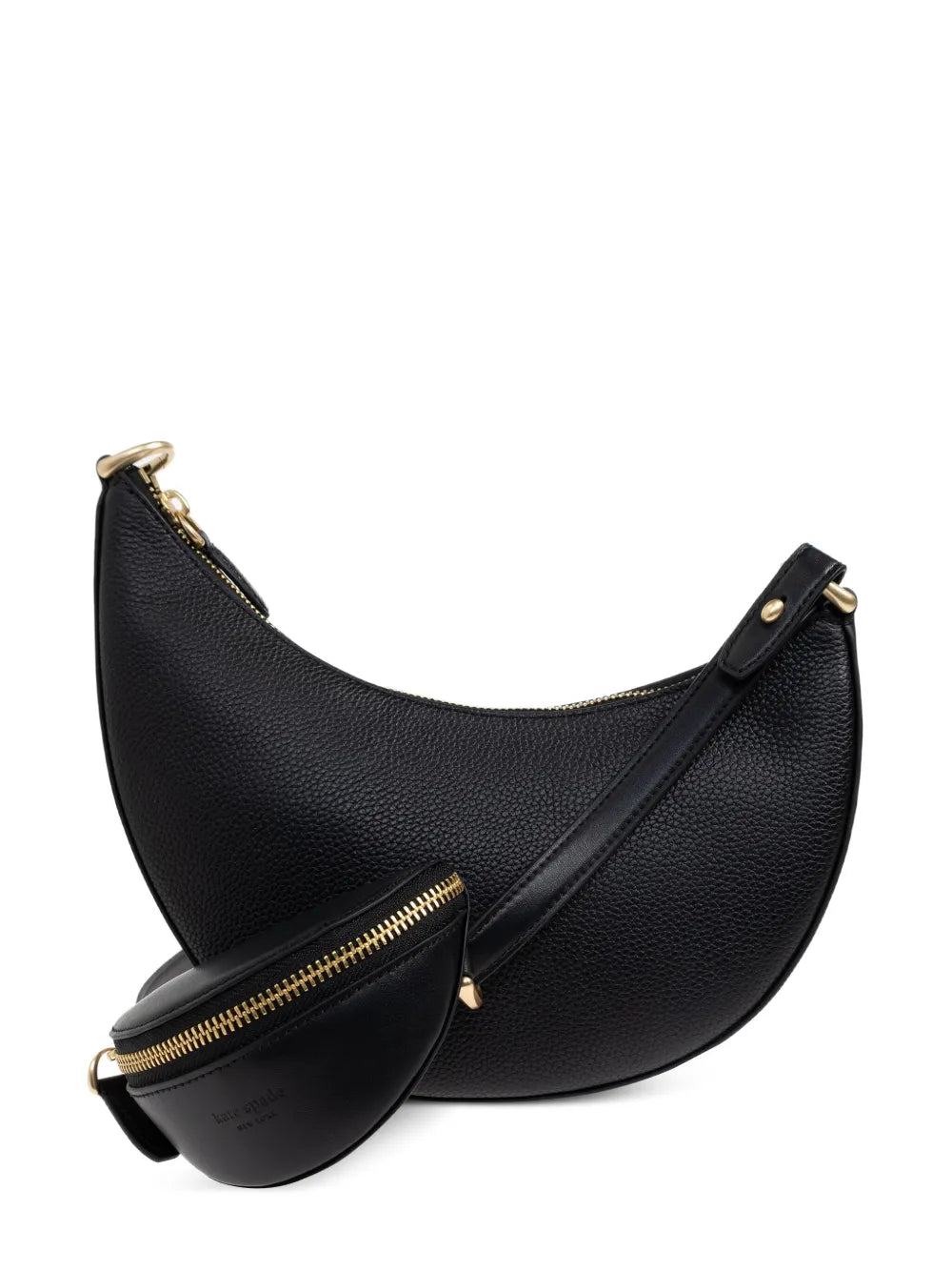 Kate Spade Duo Zip Leather Shoulder Bag