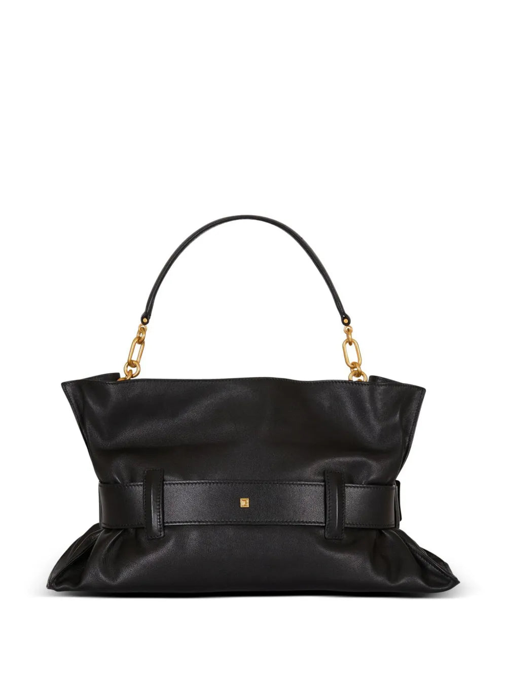 Balmain Medium Anthem Belt Detail Shoulder Bag