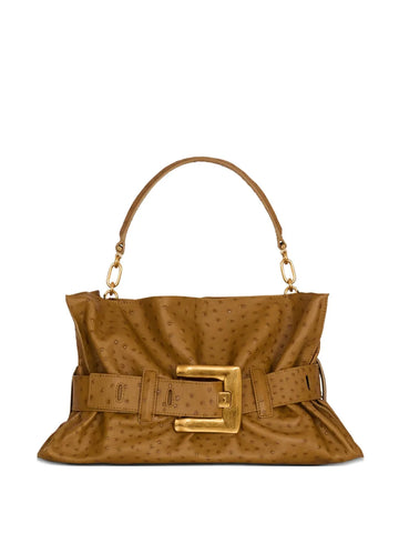 Balmain Medium Anthem Belt Detail Shoulder Bag