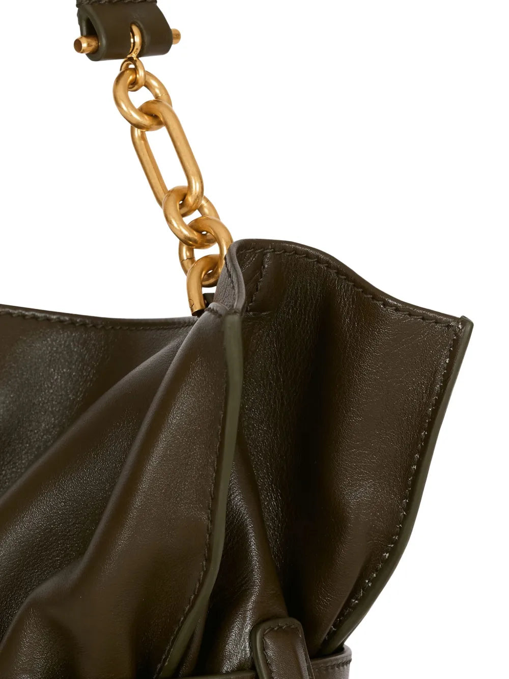 Balmain Medium Anthem Leather Shoulder Bag