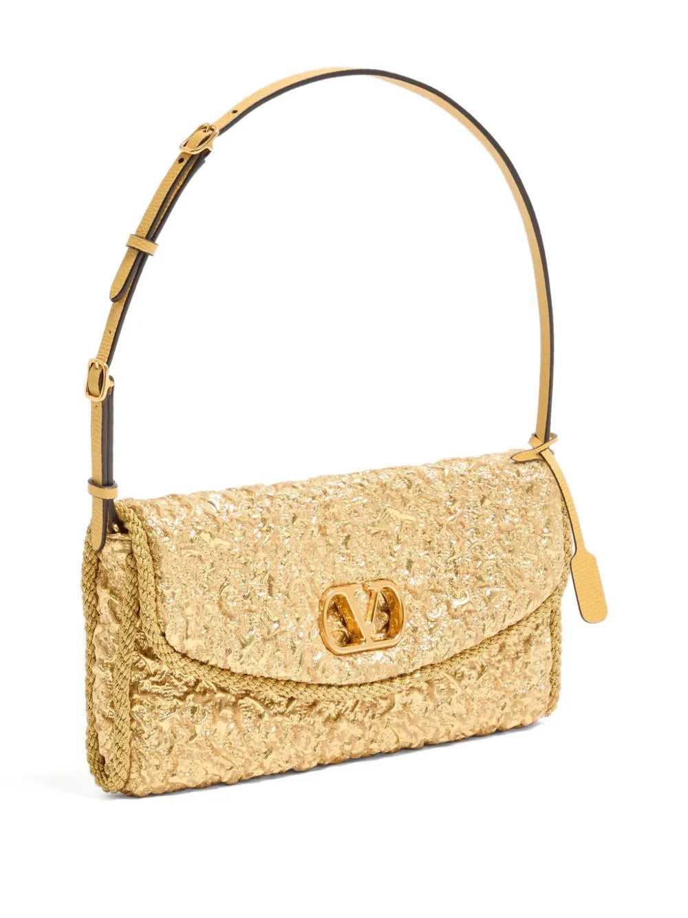 Valentino Garavani Small Devain Jacquard Shoulder Bag
