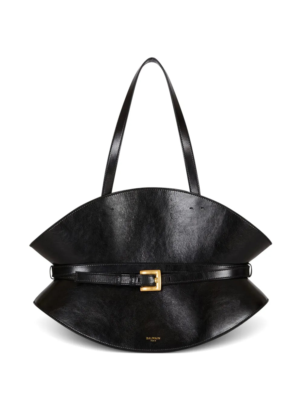 Balmain Medium Belted Detail Shoulder Bag