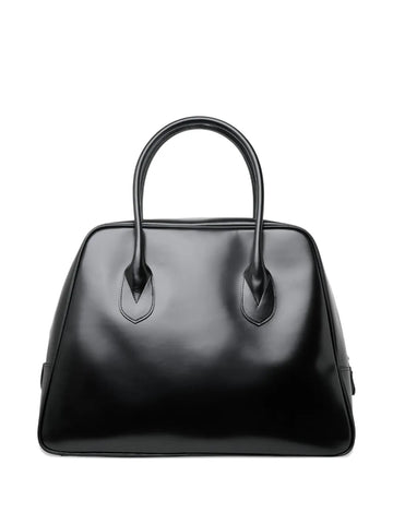 Comme Des Garcons Large Zip Trapezoid Shoulder Bag