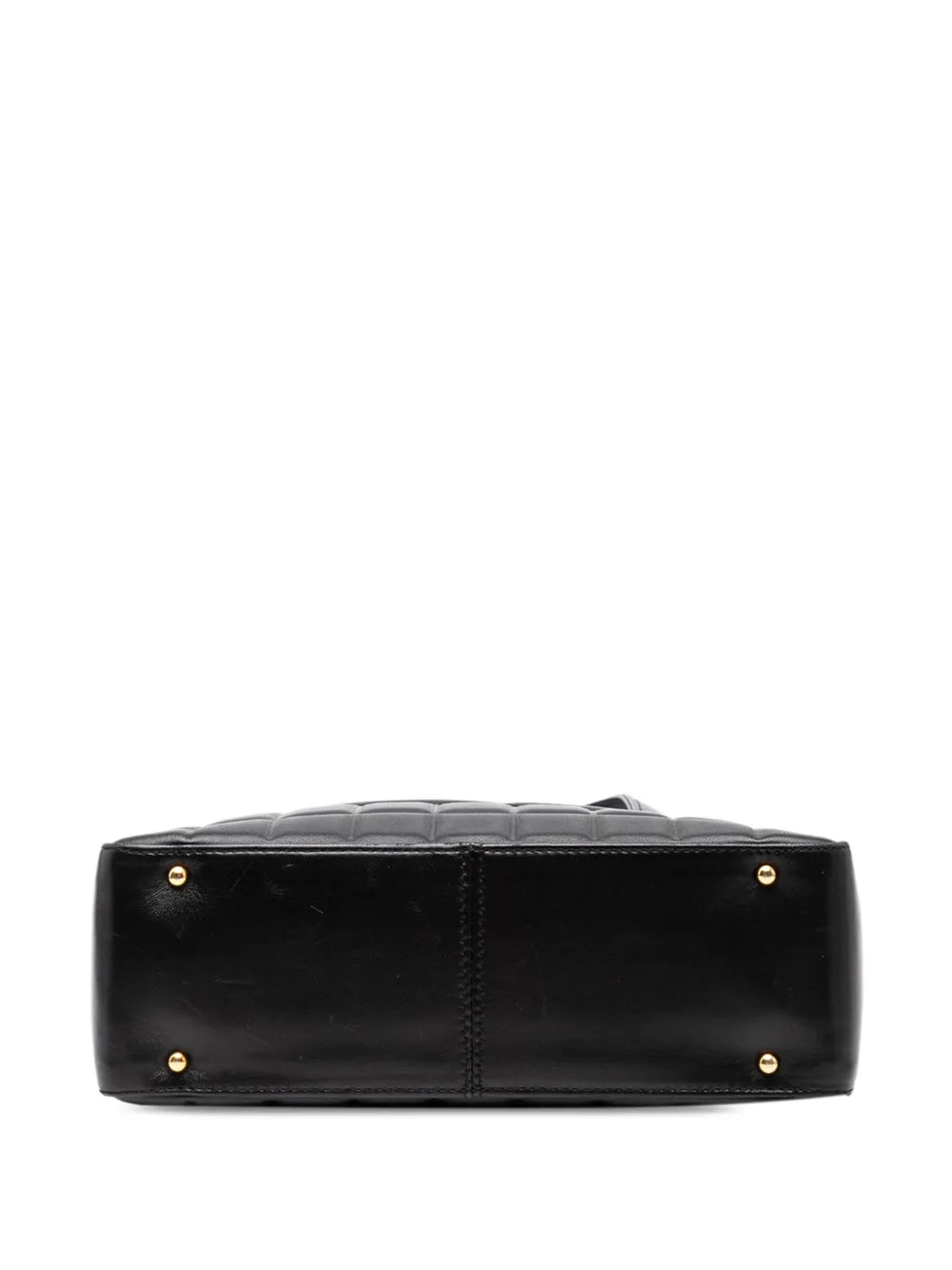 Chanel Pre Owned 2003 2004 Chocolate Bar Lambskin Shoulder Bag