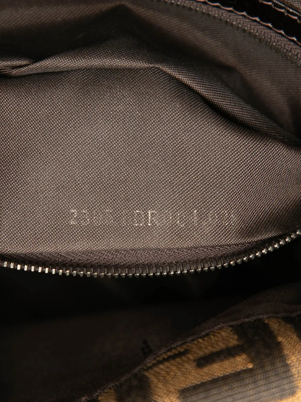 Fendi Pre Owned 20Th Century Zucca Canvas Double Flap Mamma Shoulder Bag