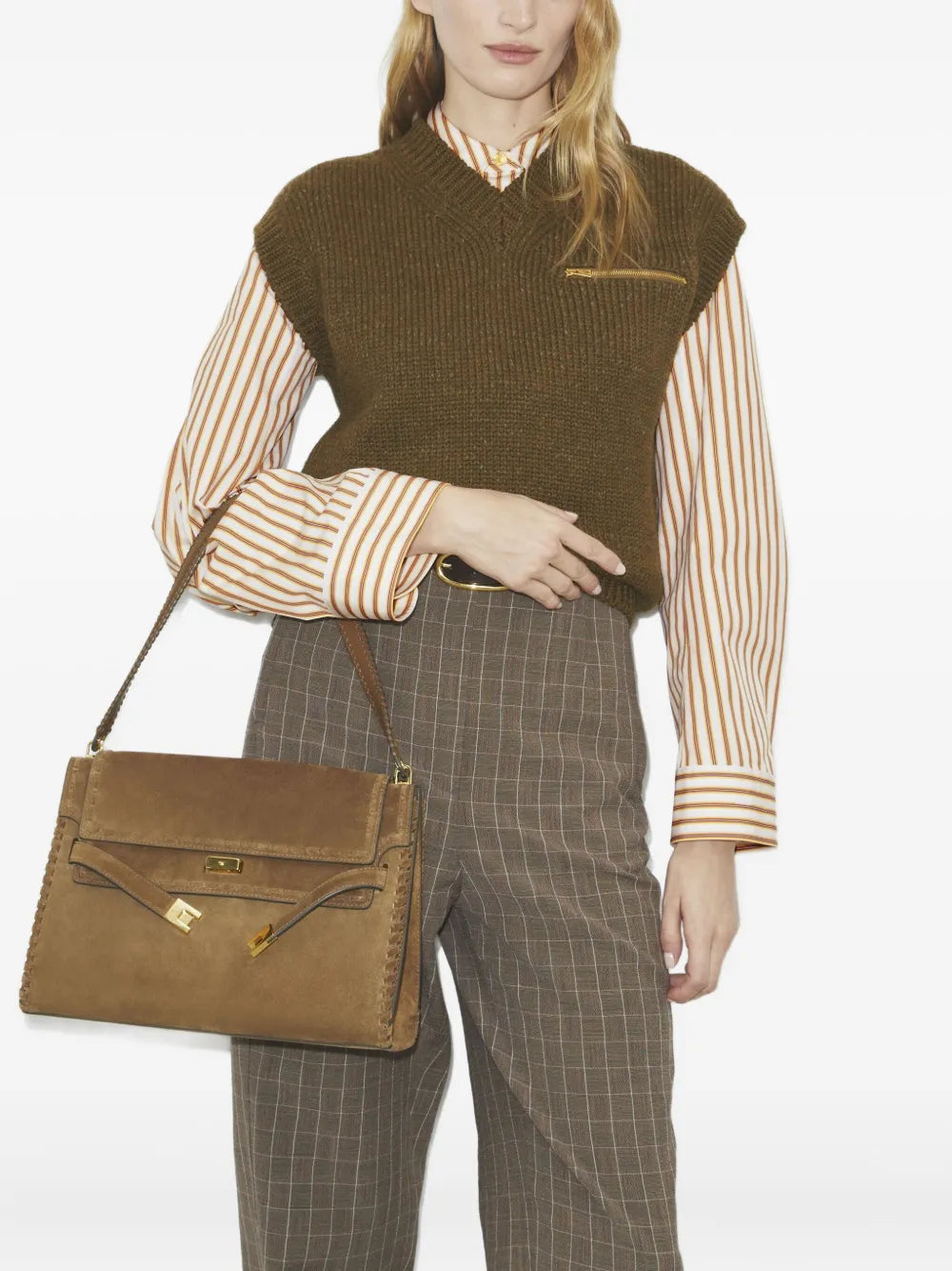 Tory Burch Large Lee Radziwill Shoulder Bag