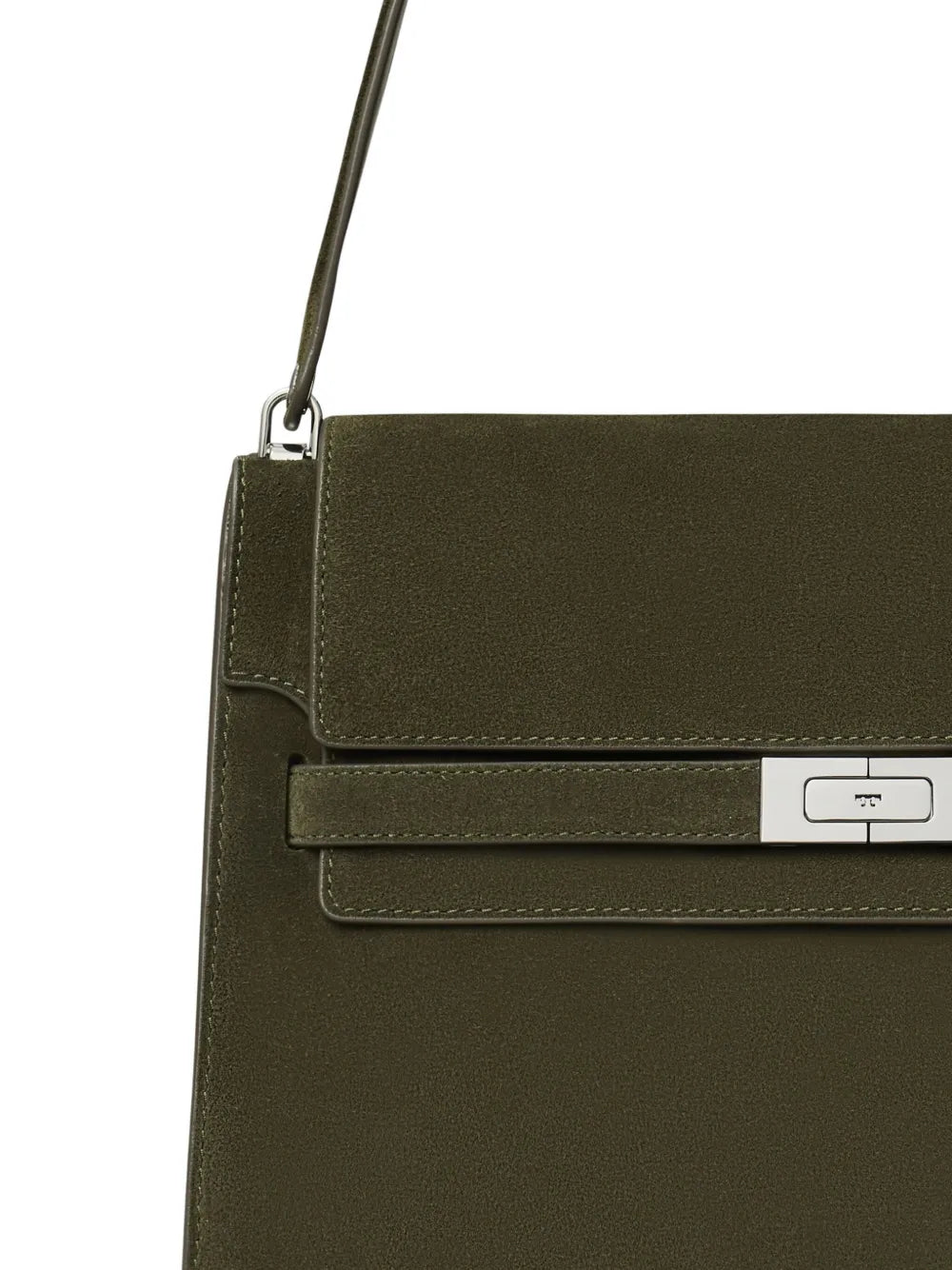 Tory Burch Large Lee Radziwill Suede Shoulder Bag