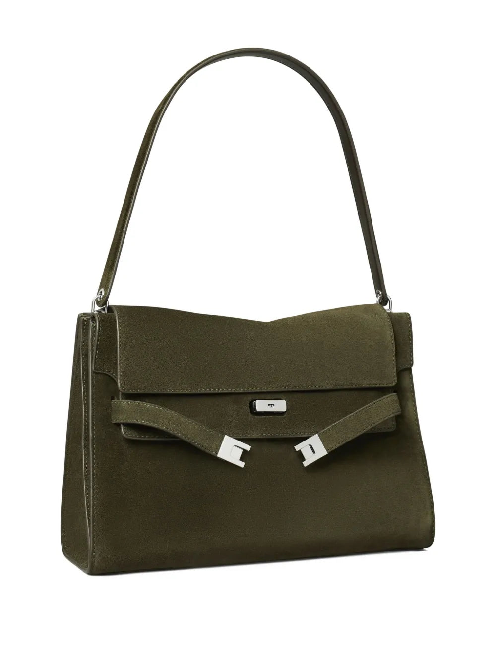 Tory Burch Large Lee Radziwill Suede Shoulder Bag