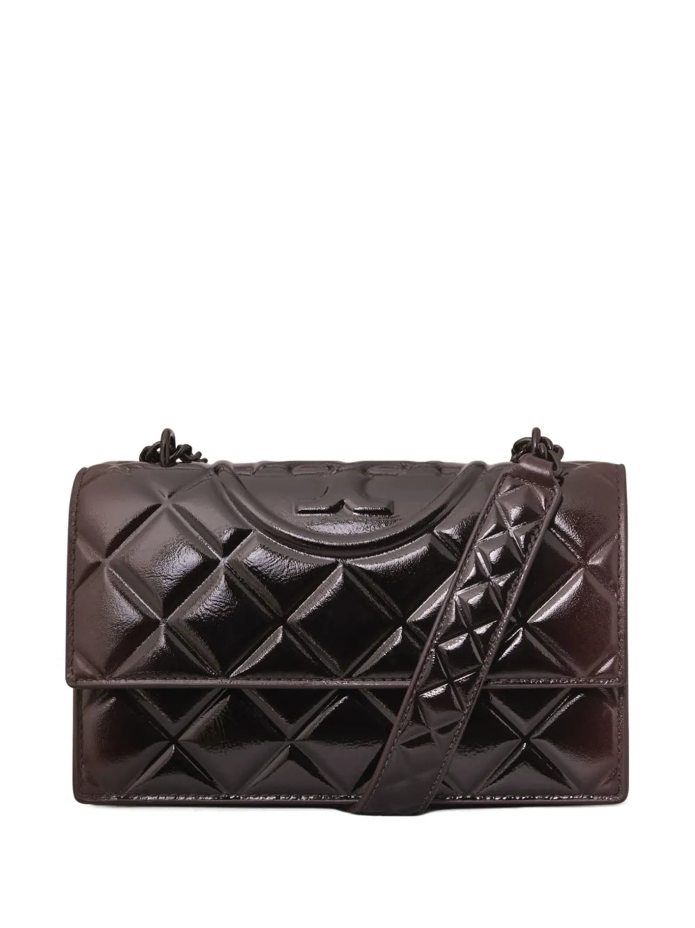 Tory Burch Small Fleming Quilted Patent Shoulder Bag