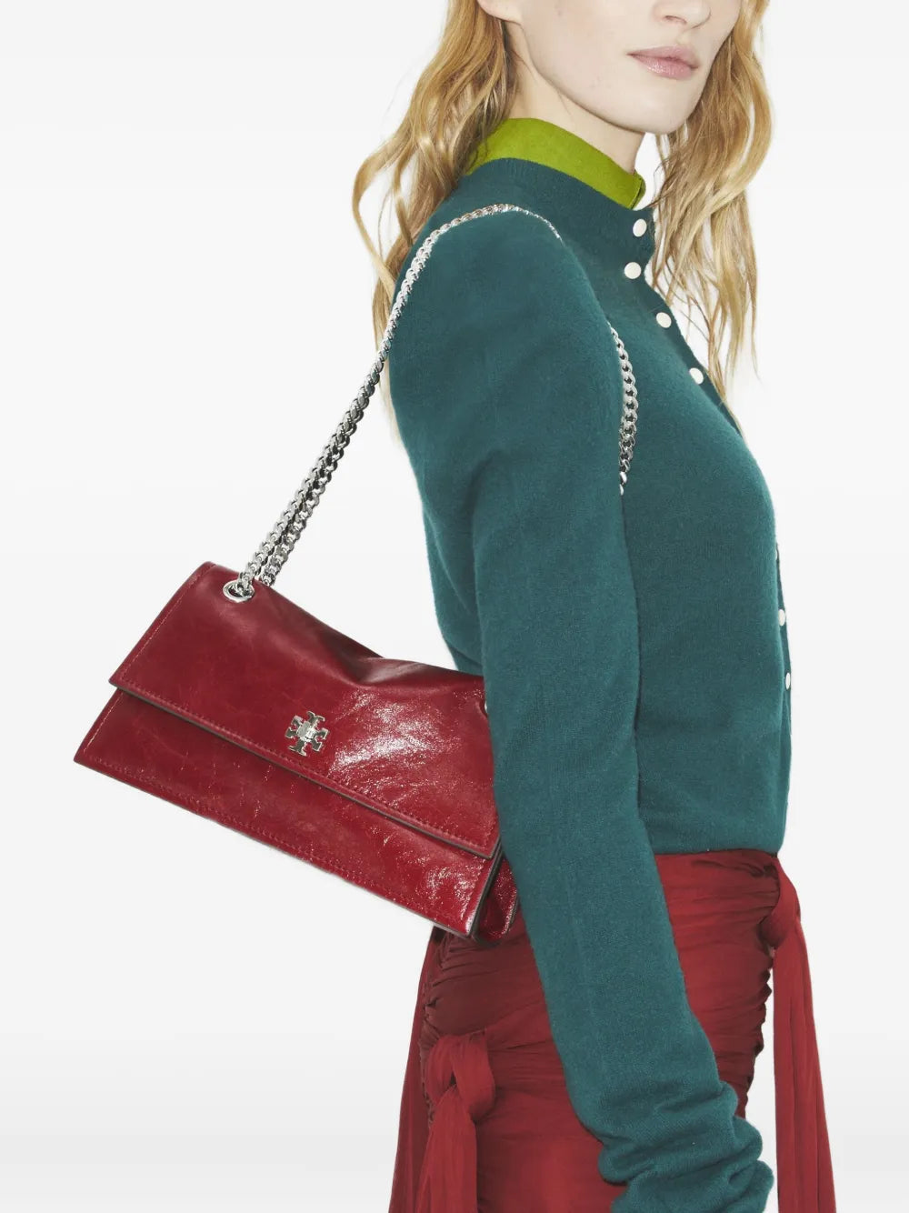 Tory Burch Kira Logo Lock Shoulder Bag