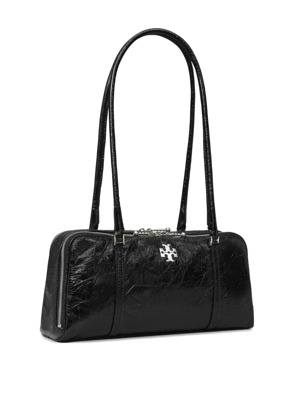 Tory Burch Small Marshmallow Crinkle Leather Shoulder Bag