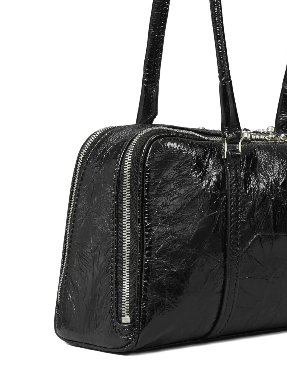 Tory Burch Small Marshmallow Crinkle Leather Shoulder Bag