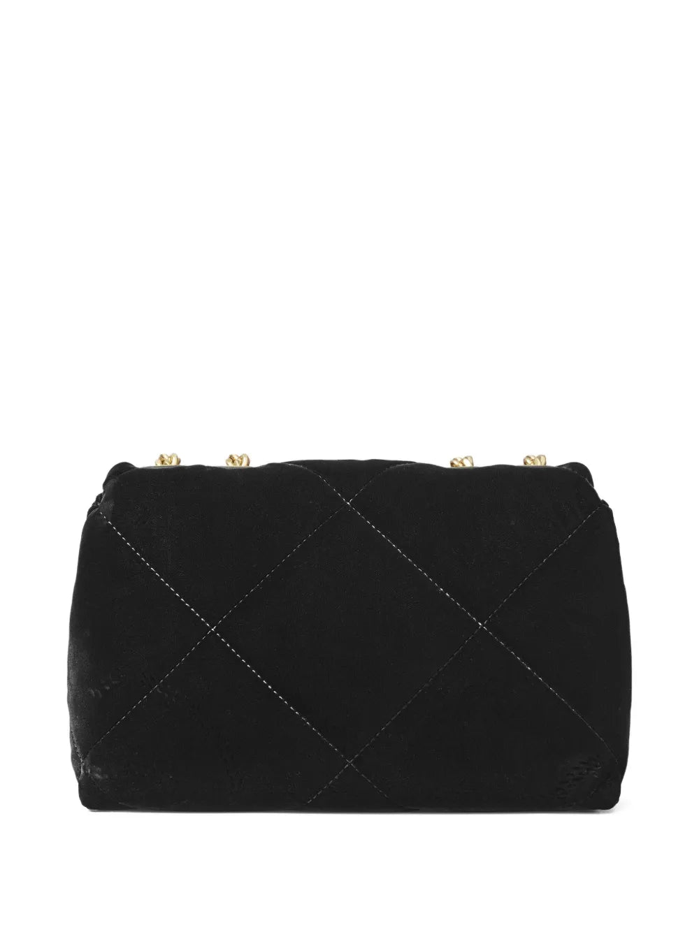Tory Burch Small Kira Diamond Quilted Velvet Shoulder Bag