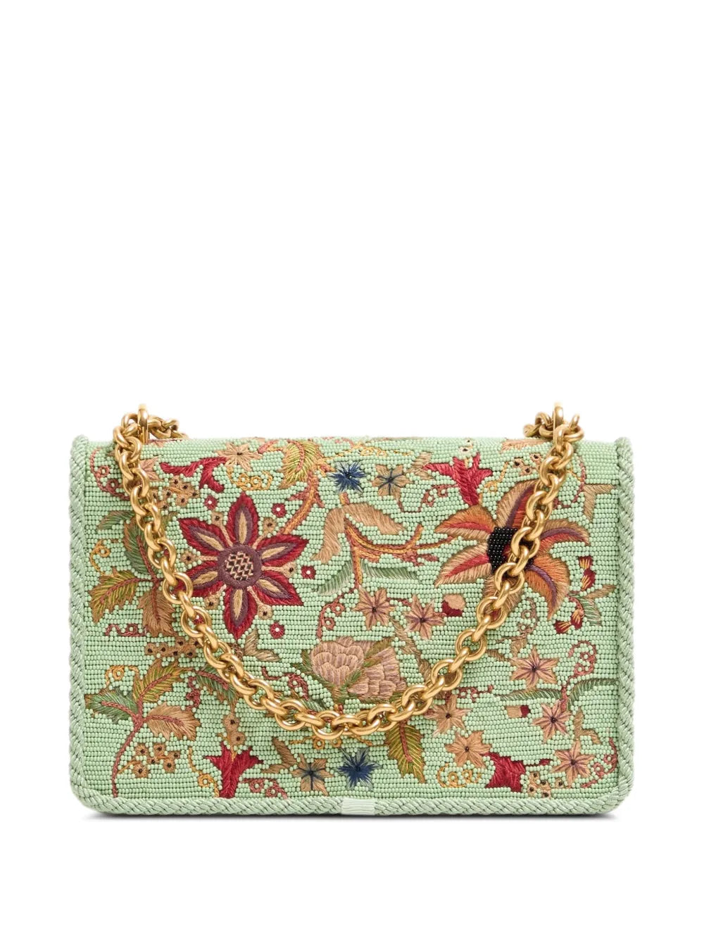 Valentino Garavani Floral Embroidered Shoulder Bag