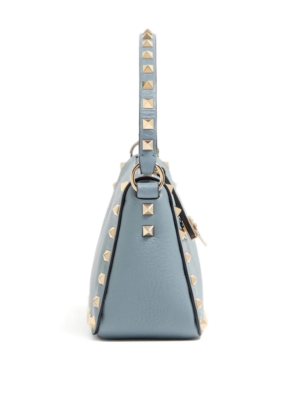 Valentino Garavani Small Rockstud Grained Shoulder Bag