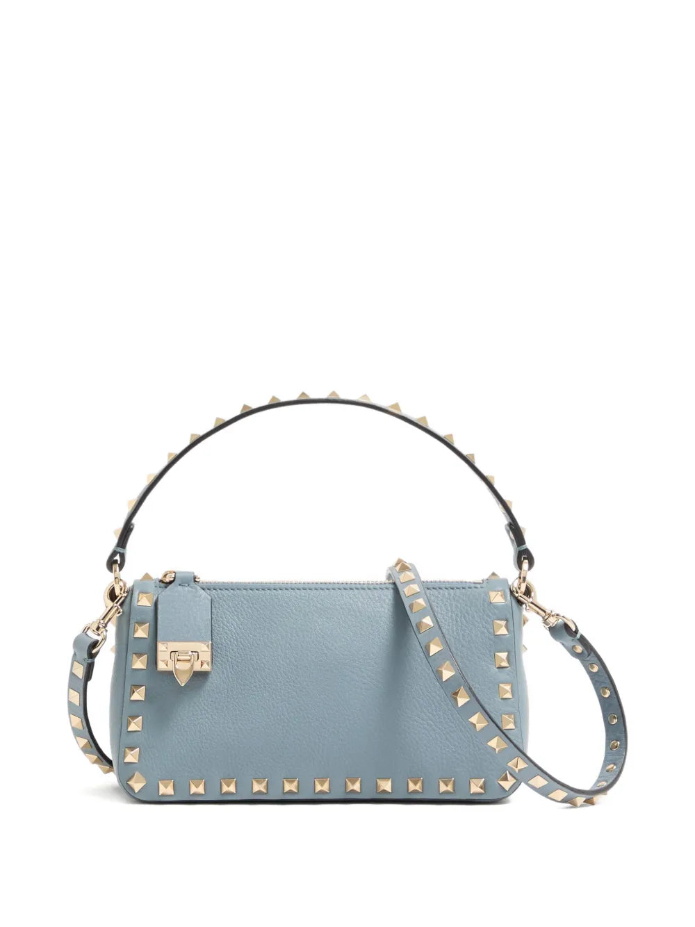 Valentino Garavani Small Rockstud Grained Shoulder Bag