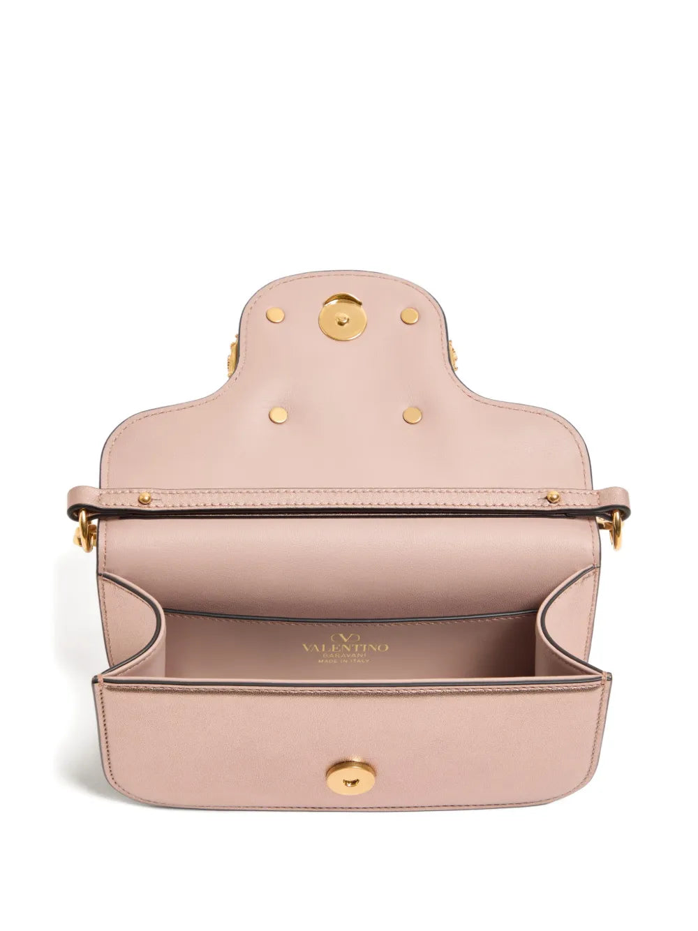 Valentino Garavani Small Loco Jewel Logo Leather Shoulder Bag