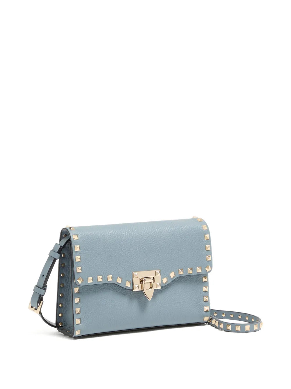 Valentino Garavani Small Rockstud Grained Shoulder Bag