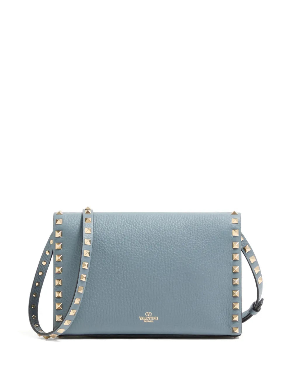 Valentino Garavani Small Rockstud Grained Shoulder Bag