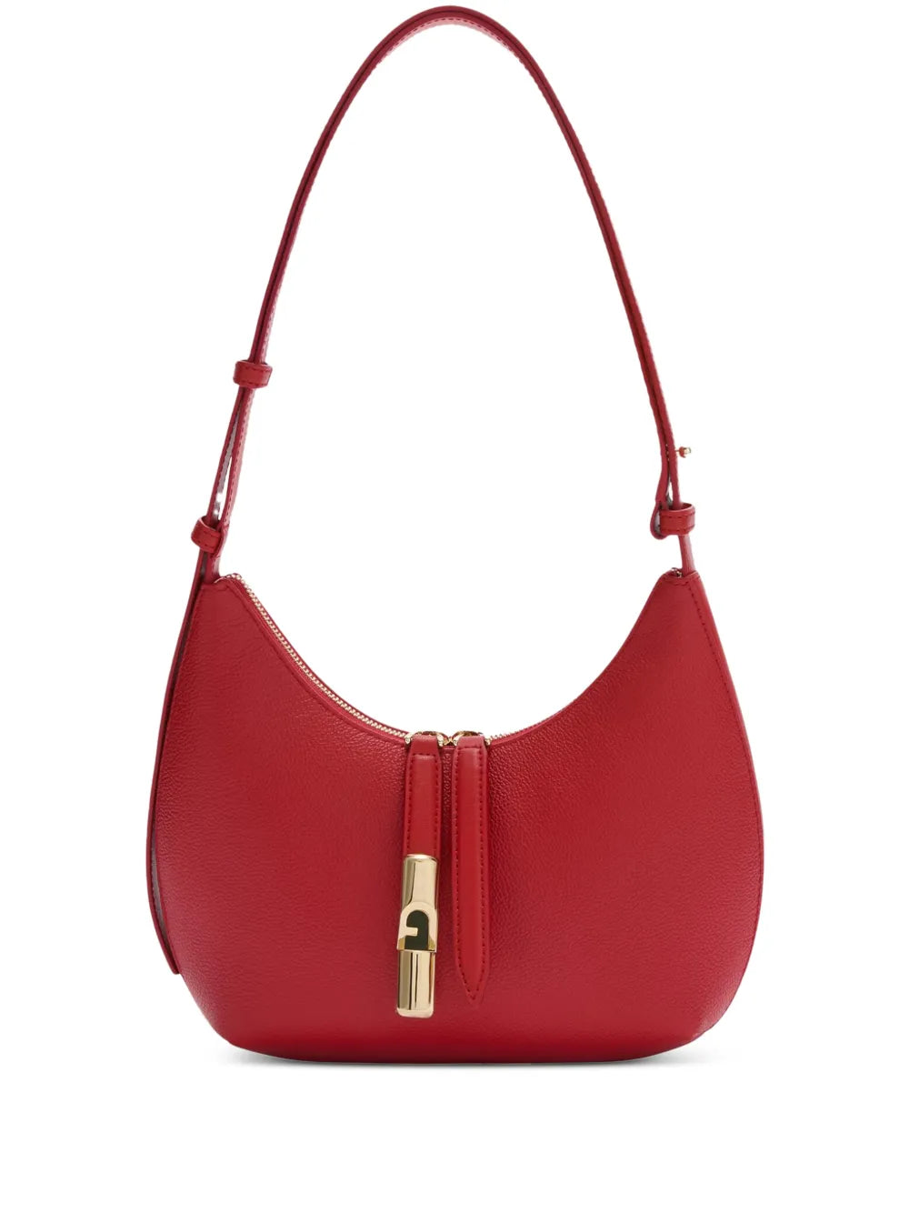 Furla Small Goccia Leather Shoulder Bag