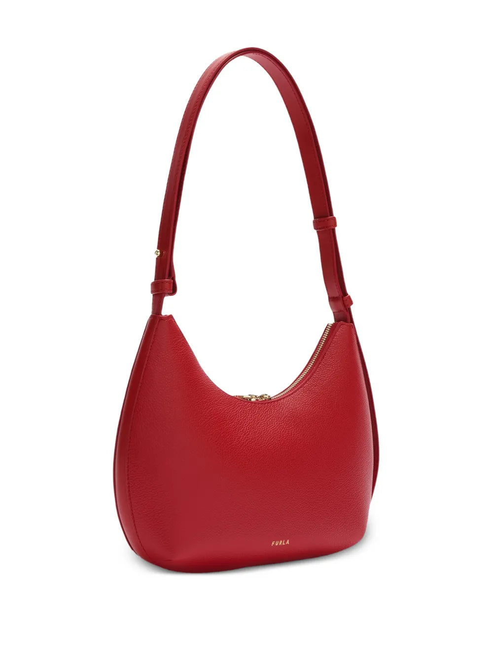 Furla Small Goccia Leather Shoulder Bag
