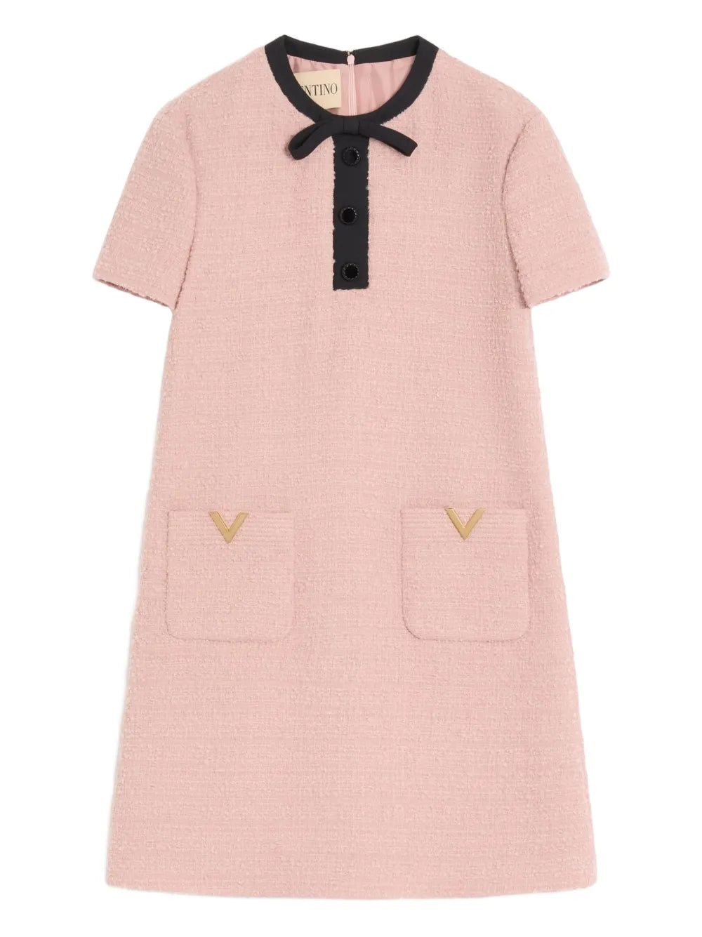 Valentino Garavani Bow Detail Mini Dress