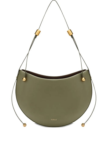 Furla Small Moonstone Leather Shoulder Bag