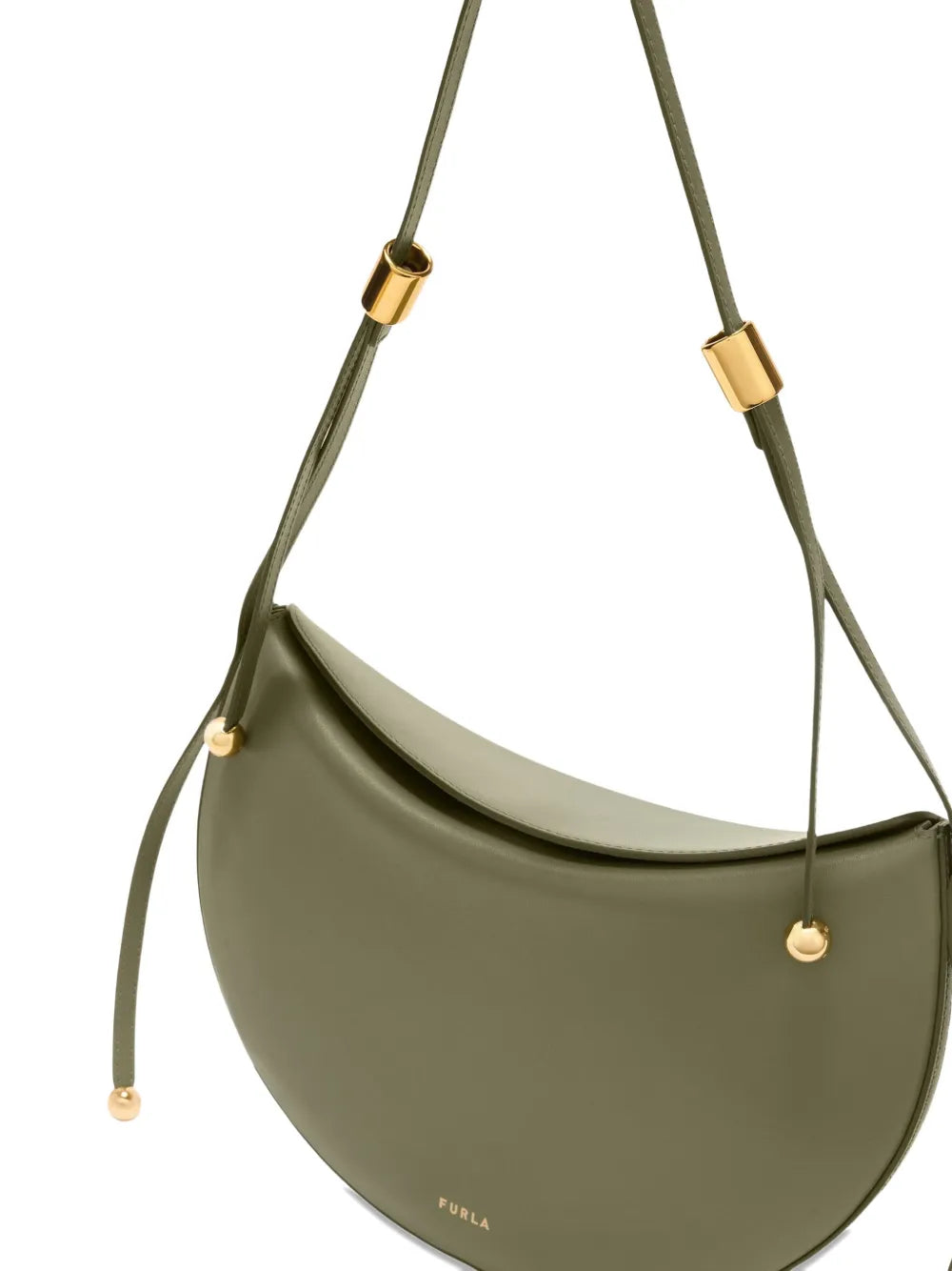 Furla Small Moonstone Leather Shoulder Bag