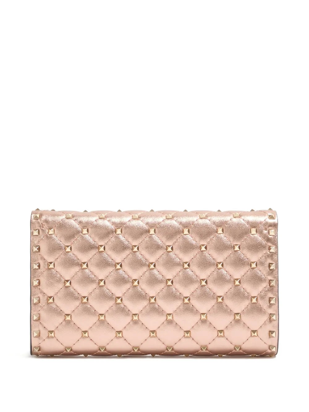 Valentino Garavani Rockstud Spike Quilted Clutch Bag