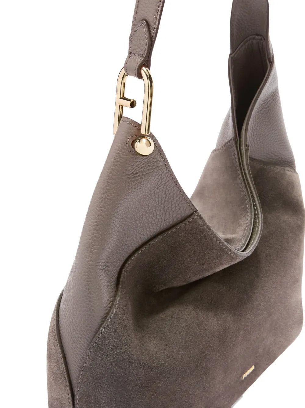 Furla Hobo Suede Tote Bag