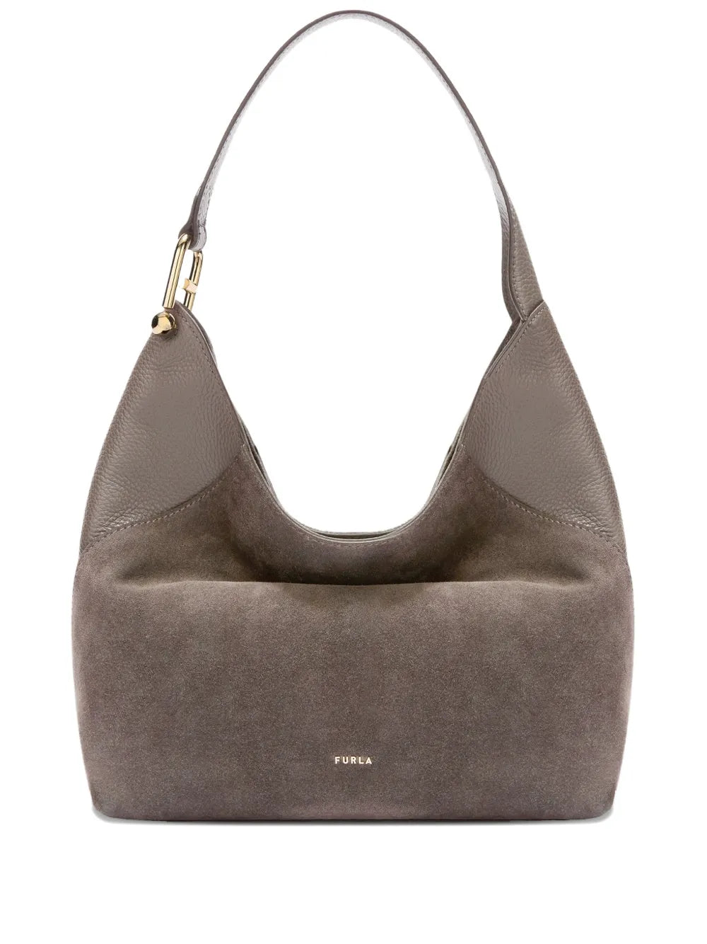 Furla Hobo Suede Tote Bag