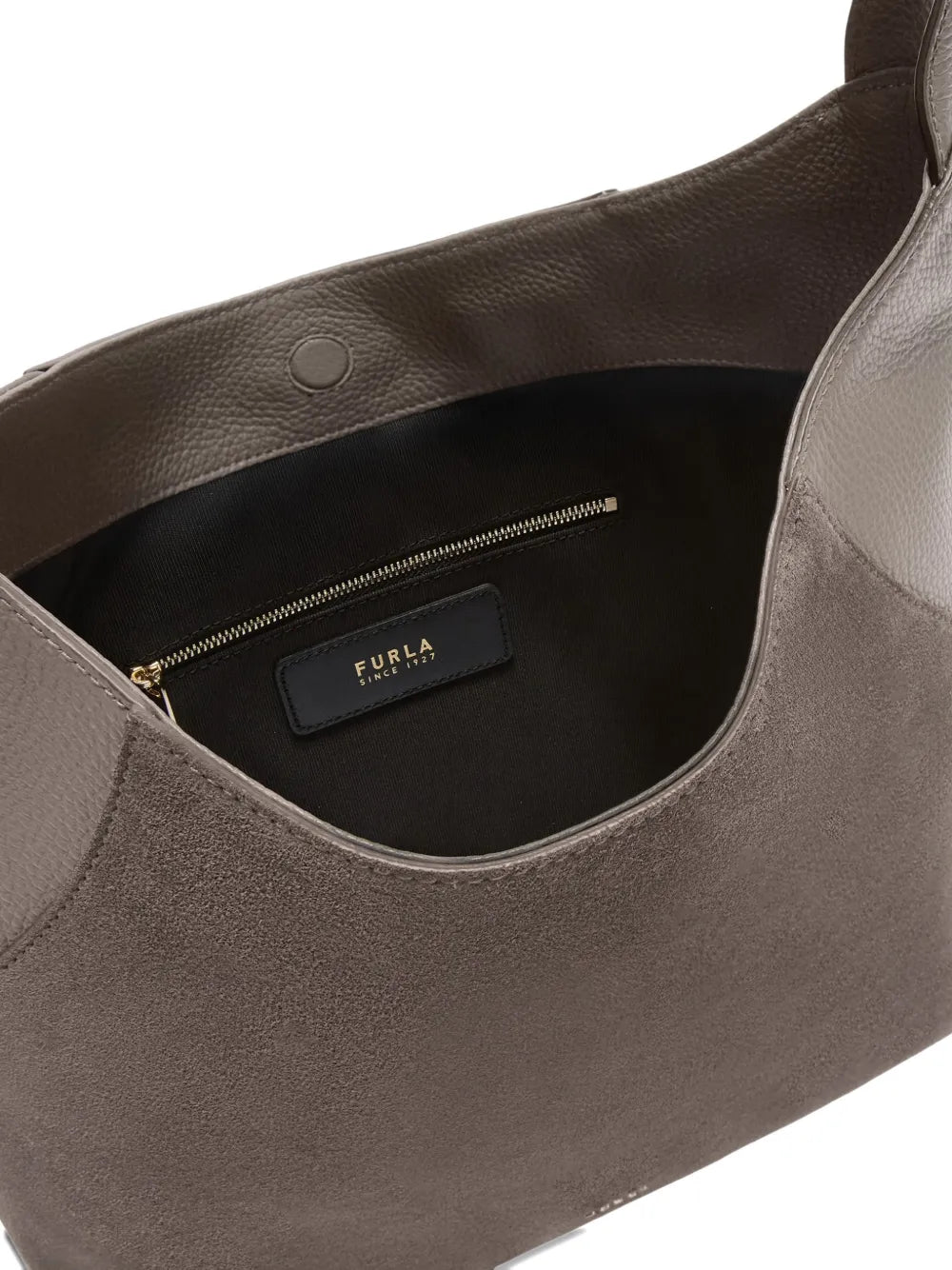 Furla Hobo Suede Tote Bag