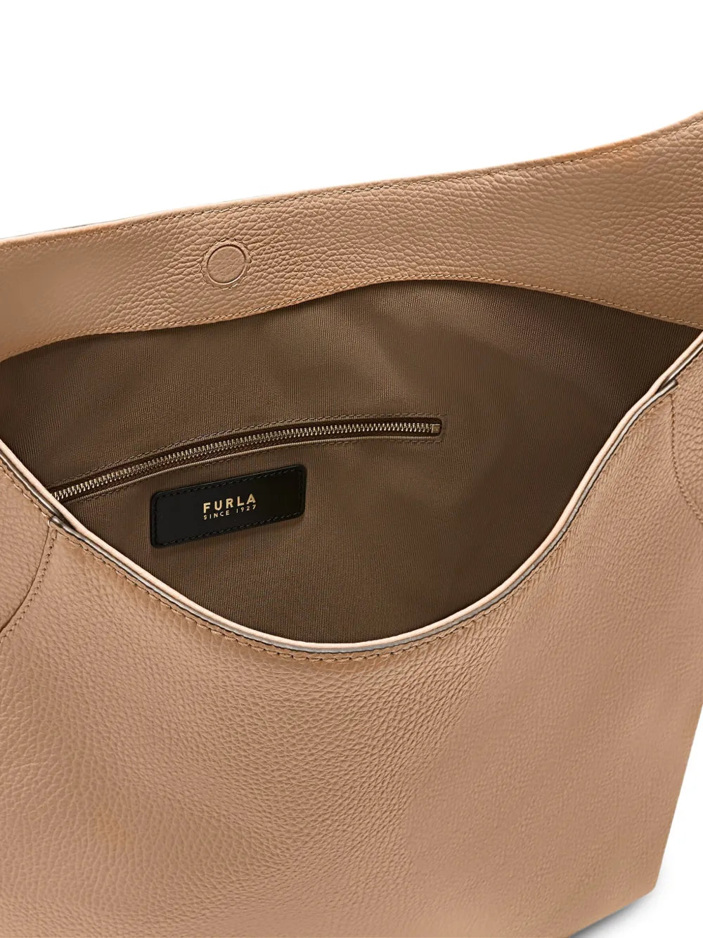 Furla Large Lara Textured Shoulder Bag
