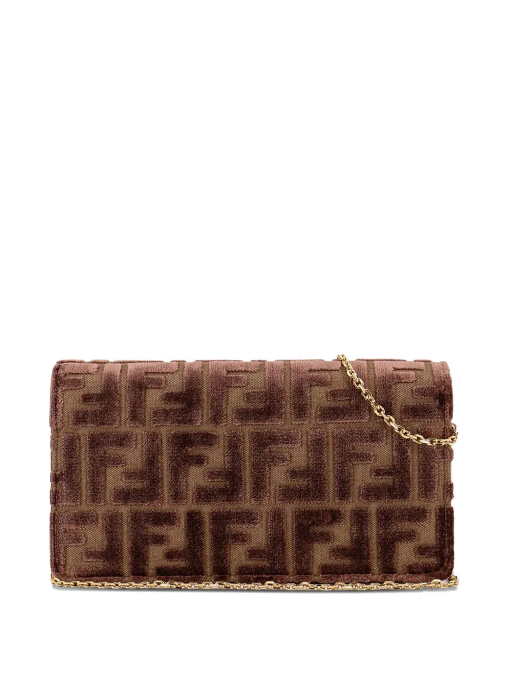 Fendi Ff Motif Chain Shoulder Bag