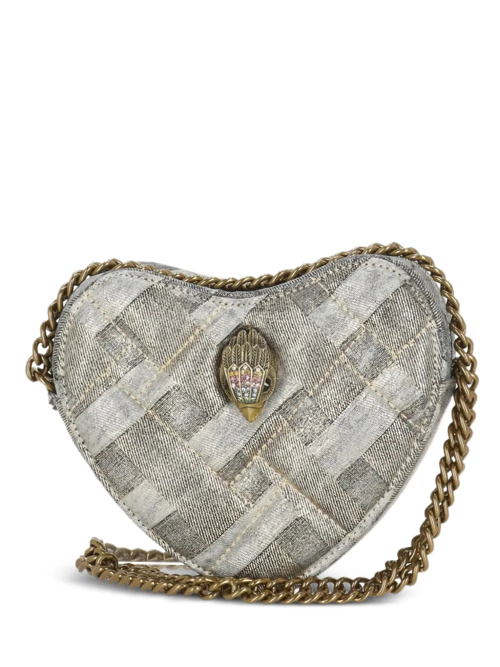 Kurt Geiger London Quilted Heart Mini Bag
