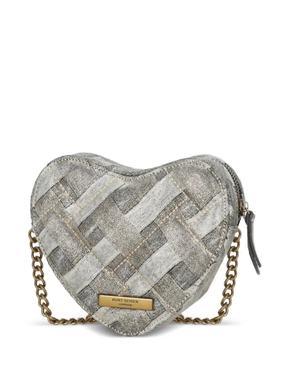 Kurt Geiger London Quilted Heart Mini Bag