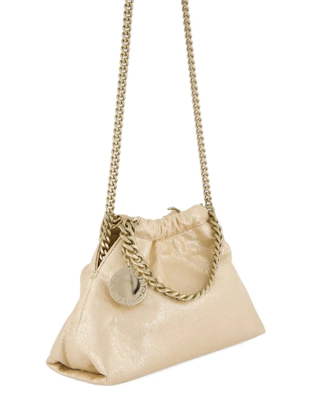 Stella Mccartney Mini Falabella Drawstring Chain Strap Shoulder Bag