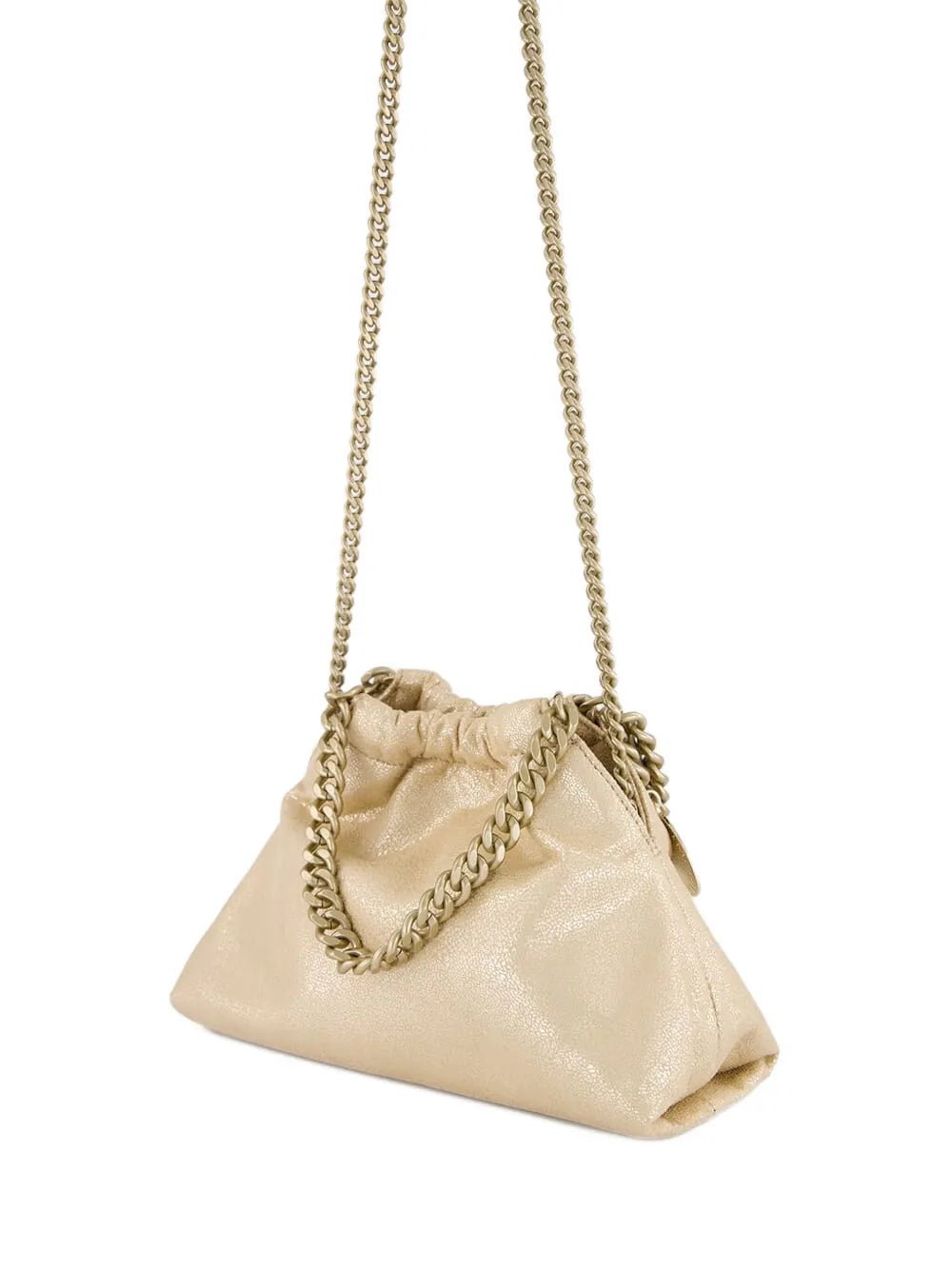 Stella Mccartney Mini Falabella Drawstring Chain Strap Shoulder Bag