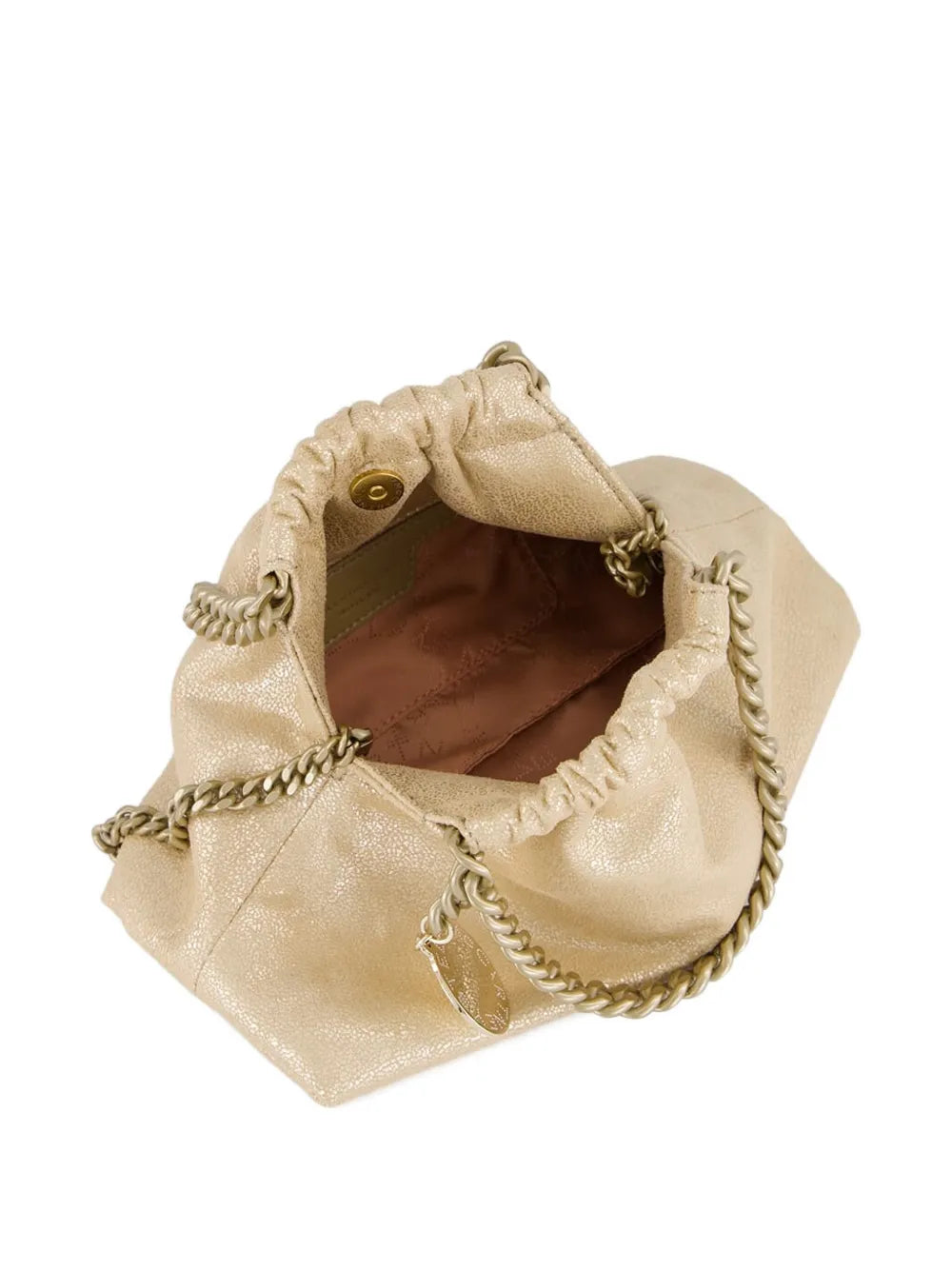 Stella Mccartney Mini Falabella Drawstring Chain Strap Shoulder Bag